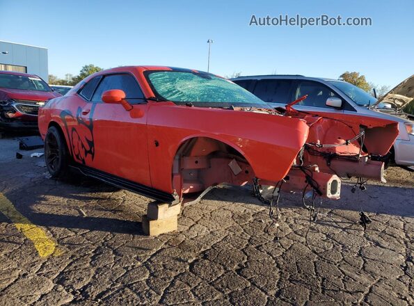 2C3CDZC98HH657883 2017 DODGE CHALLENGER Red Передня права чверть