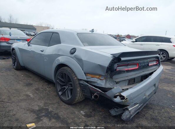 2C3CDZFJ0MH680722 2021 DODGE CHALLENGER Gray Tył lewy