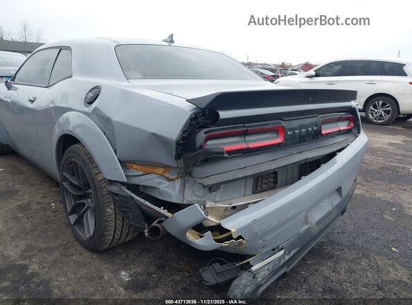 2C3CDZFJ0MH680722 2021 DODGE CHALLENGER Gray Widok z przodu