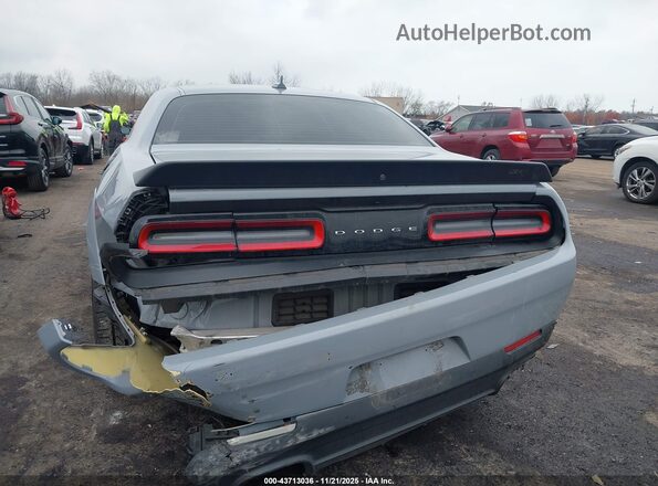 2C3CDZFJ0MH680722 2021 DODGE CHALLENGER Gray 