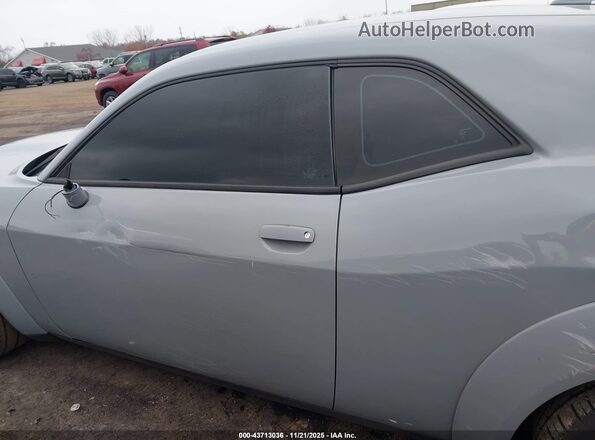 2C3CDZFJ0MH680722 2021 DODGE CHALLENGER Gray 