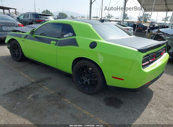 2C3CDZFJ7PH617993 2023 DODGE CHALLENGER Зеленый Задняя левая четверть