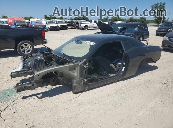 2C3CDZFJ8LH135172 2020 DODGE CHALLENGER Черный Передняя левая четверть