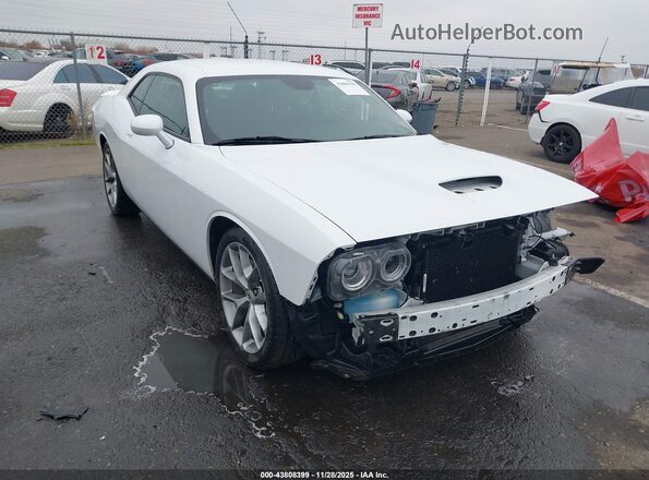 2C3CDZJG2NH226419 2022 DODGE CHALLENGER White Przód prawy