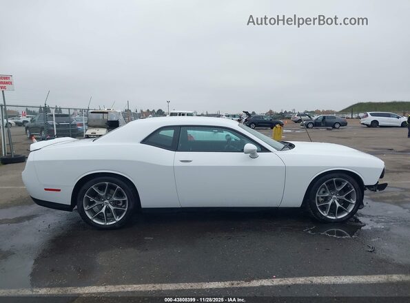 2C3CDZJG2NH226419 2022 DODGE CHALLENGER White Widok zestawu wskaźników
