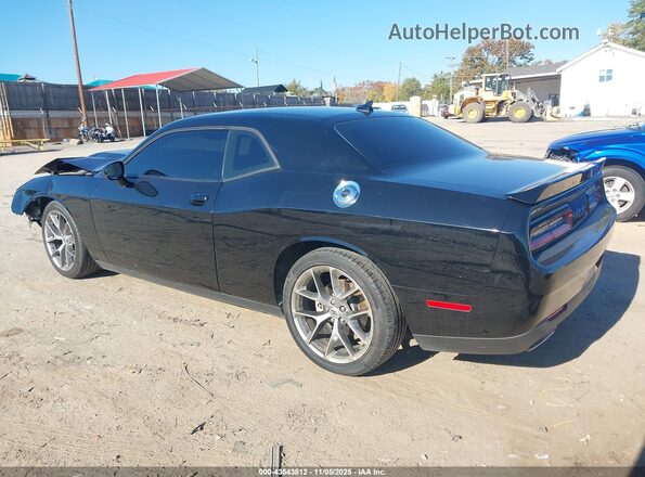 2C3CDZJG3NH233718 2022 DODGE CHALLENGER Черный Задняя левая четверть