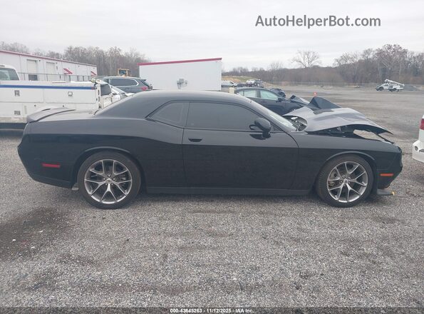 2C3CDZJG8NH265872 2022 DODGE CHALLENGER Черный Вид задней части салона