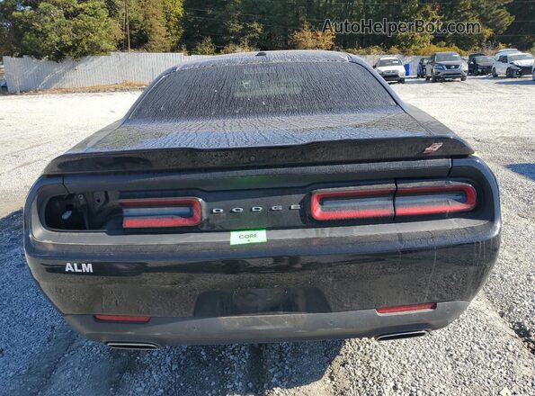 2C3CDZKG2NH192366 2022 DODGE CHALLENGER Black Widok z tyłu