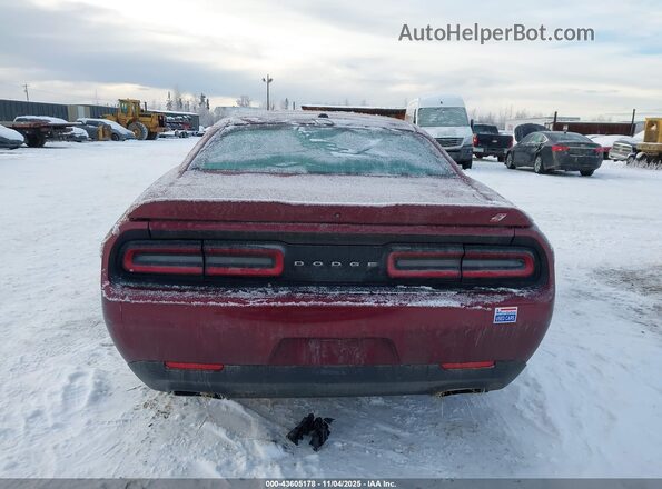 2C3CDZKG5NH160771 2022 DODGE CHALLENGER Maroon 