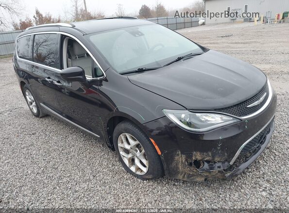 2C4RC1EG2HR584980 2017 CHRYSLER PACIFICA Dark Brown Передняя правая четверть