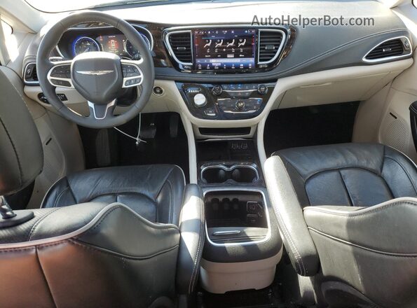 2C4RC1GG5NR158399 2022 CHRYSLER PACIFICA Blue Вид панелі приладів