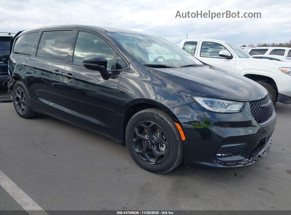 2C4RC1L79NR173543 2022 CHRYSLER PACIFICA Black Przód prawy
