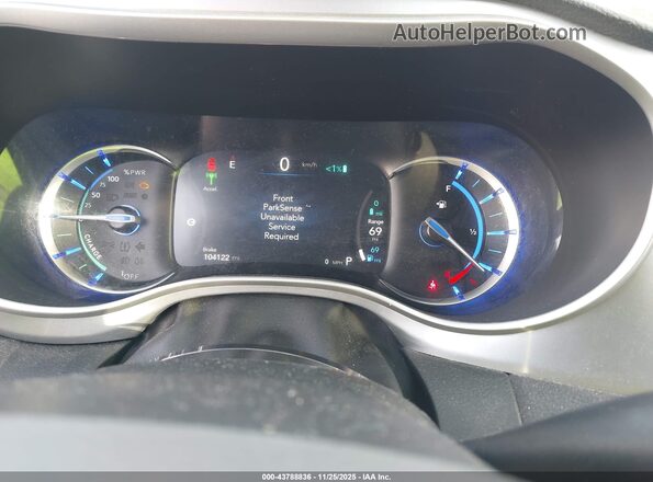 2C4RC1L79NR173543 2022 CHRYSLER PACIFICA Black Widok tylnych siedzeń