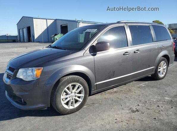 2C4RDGCG5JR215698 2018 DODGE CARAVAN Угольный Передняя левая четверть