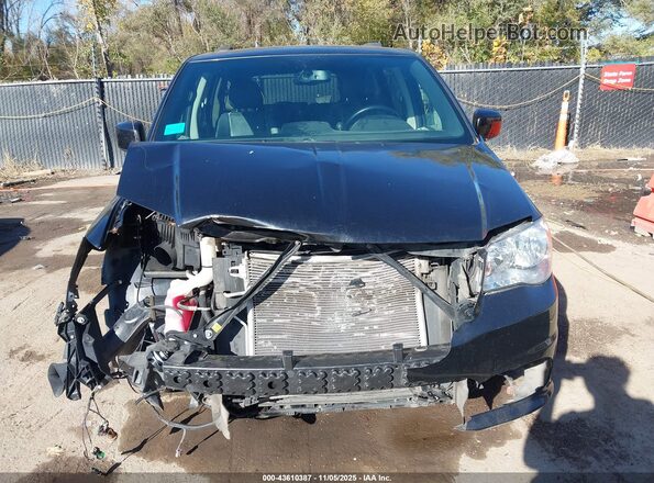 2C4RDGCG7GR372528 2016 DODGE GRAND CARAVAN Black Սալոնի հետևի տեսք