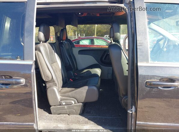 2C4RDGCG7GR372528 2016 DODGE GRAND CARAVAN Black VIN կոդի պիտակի տեսք