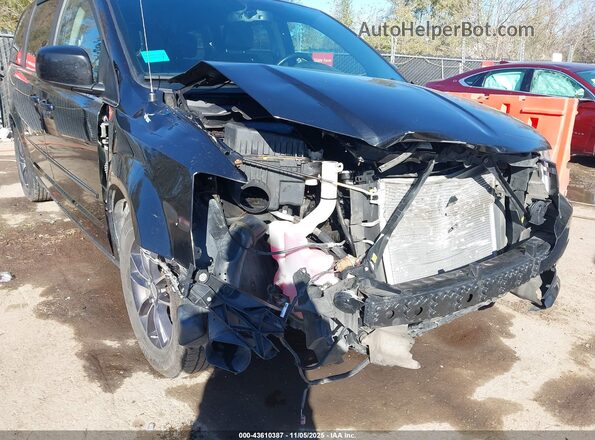 2C4RDGCG7GR372528 2016 DODGE GRAND CARAVAN Black Դիմացի տեսք