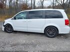 2017 Dodge Grand Caravan Sxt Белый vin: 2C4RDGCG9HR773645