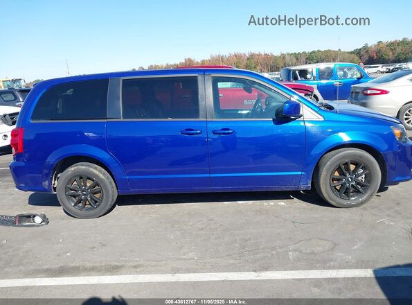 2C4RDGEG0LR187986 2020 DODGE GRAND CARAVAN Синий Вид задней части салона