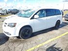 2020 Dodge Grand Caravan Gt White vin: 2C4RDGEG1LR213205
