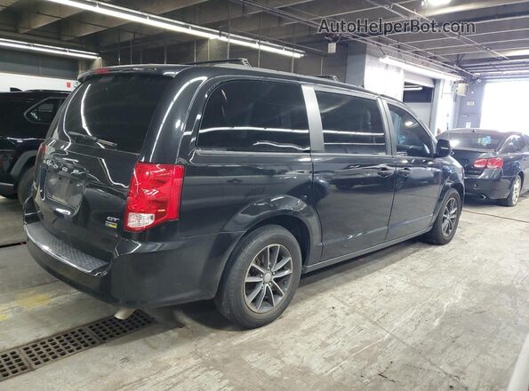 2C4RDGEG5JR223779 2018 DODGE GRAND Черный Задняя правая четверть