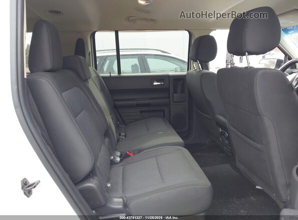 2FMGK5B82HBA01567 2017 FORD FLEX White VIN კოდის სტიკერის ხედი