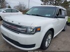 2017 Ford Flex Se White vin: 2FMGK5B82HBA01567