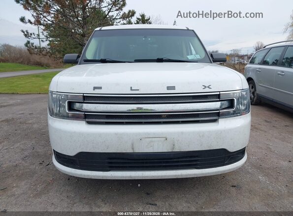2FMGK5B82HBA01567 2017 FORD FLEX White უკანა სალონის ხედი