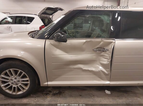 2FMGK5C89HBA12807 2017 FORD FLEX Tan Front view