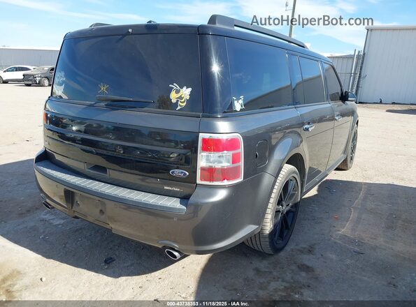2FMGK5C89JBA20346 2018 FORD FLEX Черный Задняя правая четверть