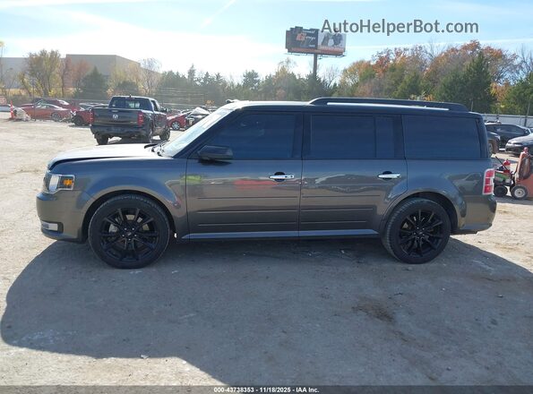 2FMGK5C89JBA20346 2018 FORD FLEX Черный Панорамный вид салона 360°