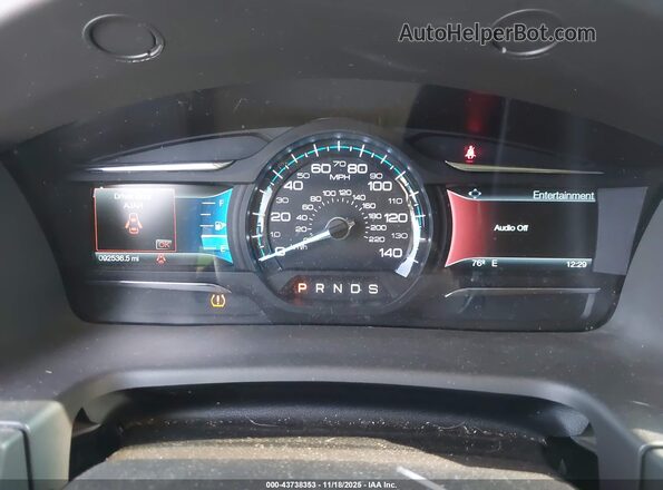 2FMGK5C89JBA20346 2018 FORD FLEX Черный Вид задних сидений