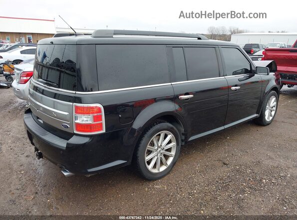 2FMGK5D82KBA08376 2019 FORD FLEX Black Հետևի աջ