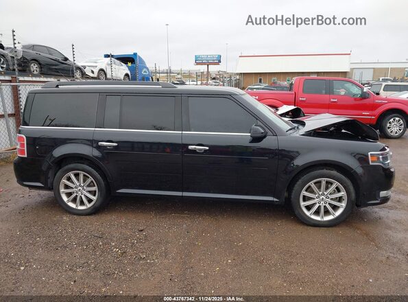 2FMGK5D82KBA08376 2019 FORD FLEX Black Սալոնի հետևի տեսք