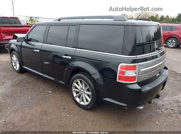 2FMGK5D82KBA08376 2019 FORD FLEX Black Հետևի ձախ