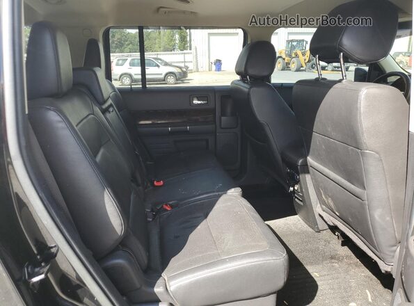 2FMGK5D85JBA06345 2018 FORD FLEX Черный Вид задней части салона
