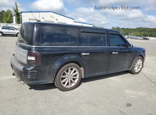 2FMGK5D85JBA06345 2018 FORD FLEX Черный Задняя правая четверть