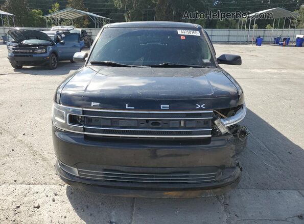 2FMGK5D85JBA06345 2018 FORD FLEX Черный Вид спереди