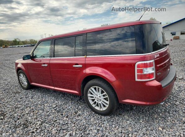 2FMHK6C80GBA07231 2016 FORD FLEX Красный Задняя левая четверть