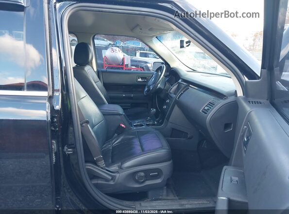 2FMHK6C82HBA04266 2017 FORD FLEX Черный Вид салона спереди
