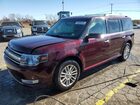 2017 Ford Flex Sel Maroon vin: 2FMHK6C85HBA07873