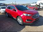2020 Ford Edge Sel Red vin: 2FMPK3J91LBB26888