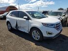 2017 Ford Edge Sel Белый vin: 2FMPK3J95HBC27388
