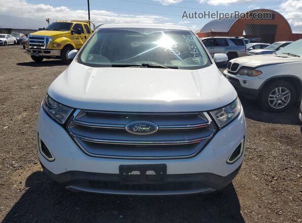 2FMPK3J95HBC27388 2017 FORD EDGE Белый Вид спереди