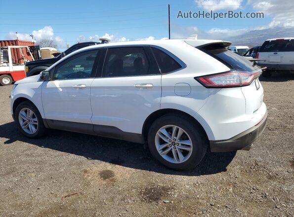2FMPK3J95HBC27388 2017 FORD EDGE Белый Задняя левая четверть