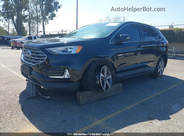 2FMPK3J96LBB61703 2020 FORD EDGE Белый Передняя левая четверть