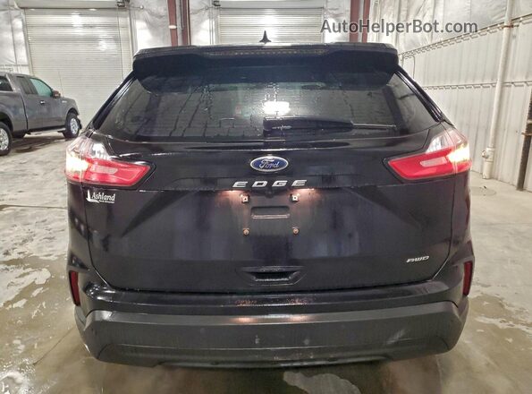 2FMPK4G91MBA11884 2021 FORD EDGE Black Вид ззаду