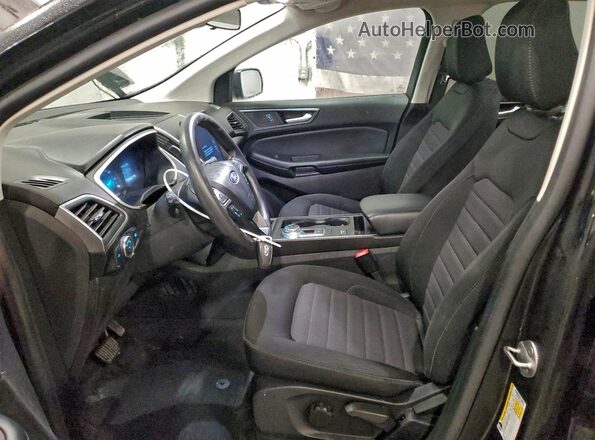 2FMPK4G91MBA11884 2021 FORD EDGE Black Вид салону спереду