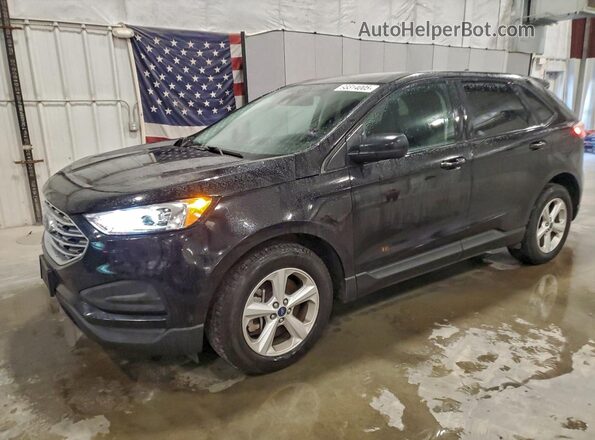 2FMPK4G91MBA11884 2021 FORD EDGE Black Передня ліва чверть