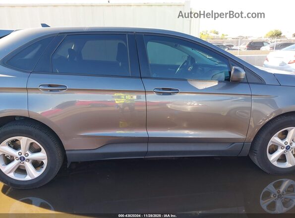 2FMPK4G97NBA27069 2022 FORD EDGE Серебряный Панорамный вид салона 360°